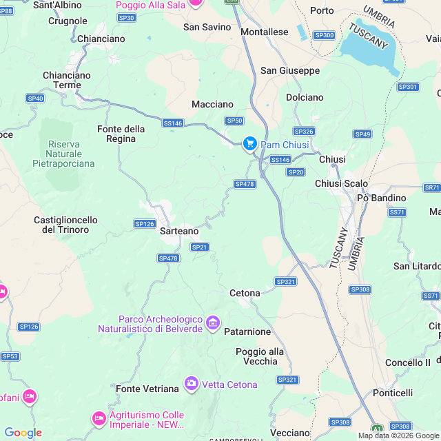Approximate location
