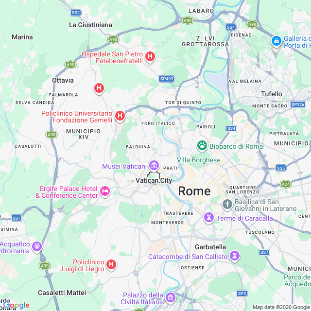 Approximate location