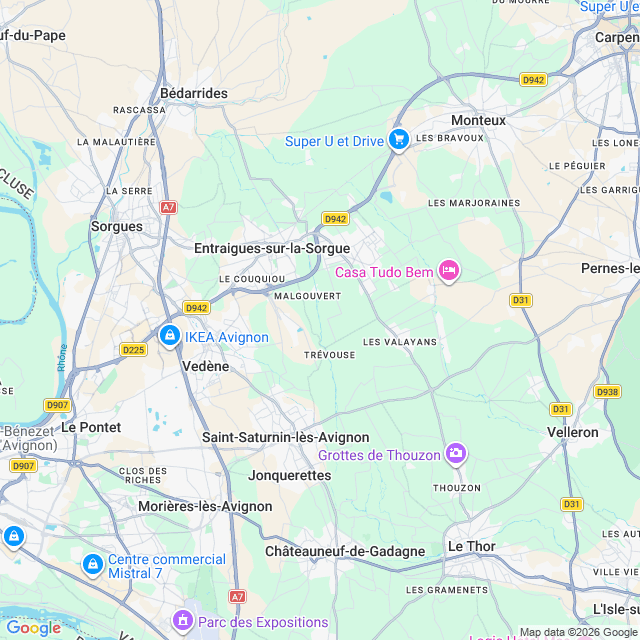 Approximate location
