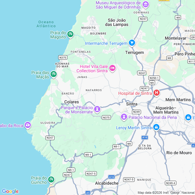 Approximate location