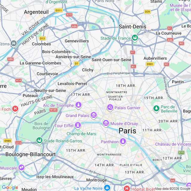 Approximate location