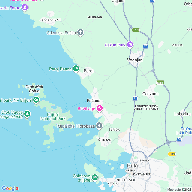 Approximate location