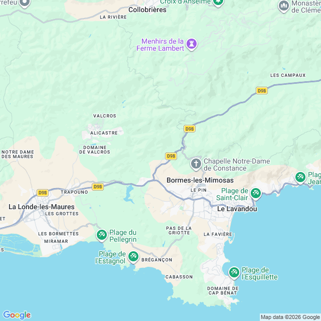 Approximate location