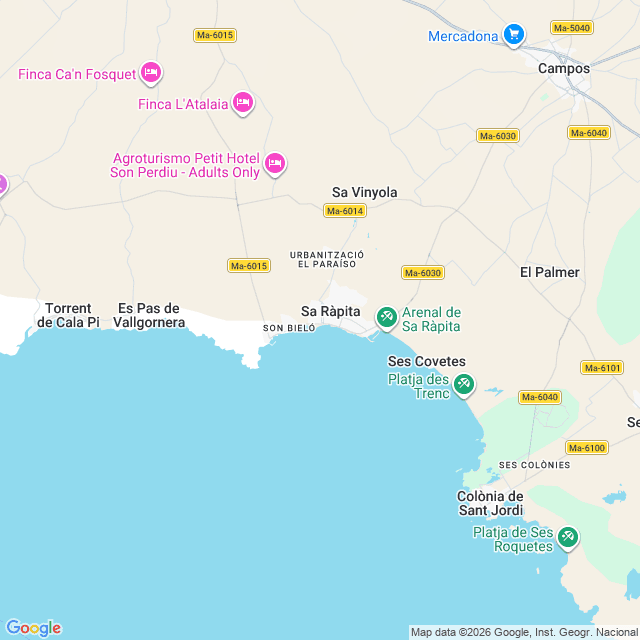 Approximate location