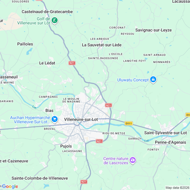 Approximate location