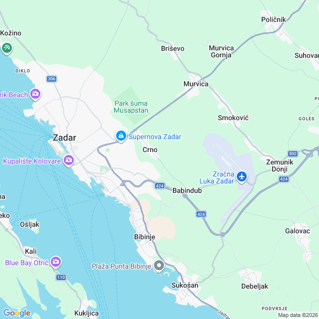 Approximate location