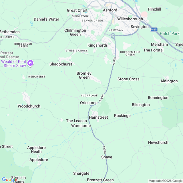 Approximate location