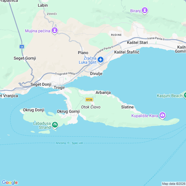 Approximate location