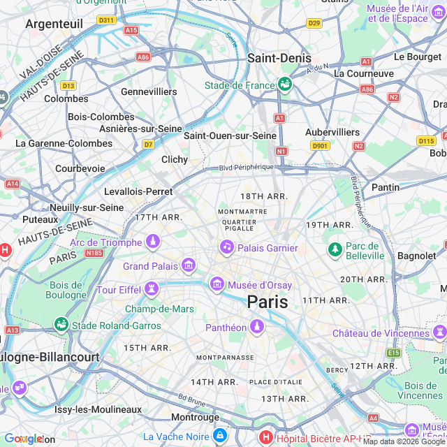 Approximate location