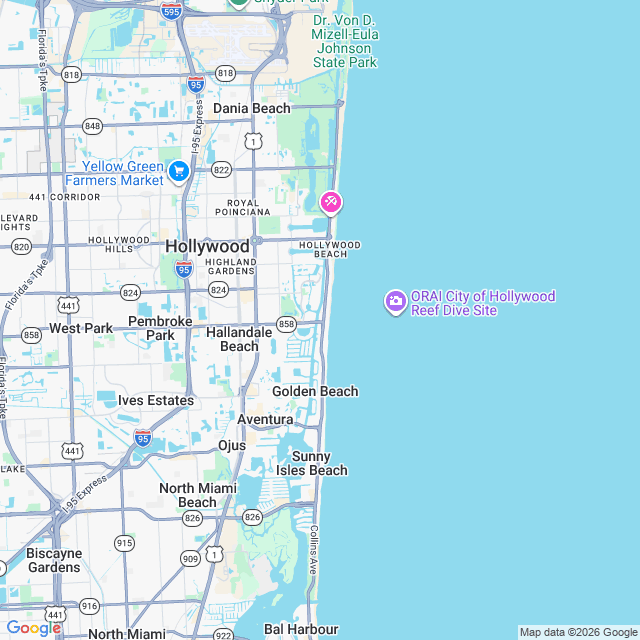 Approximate location