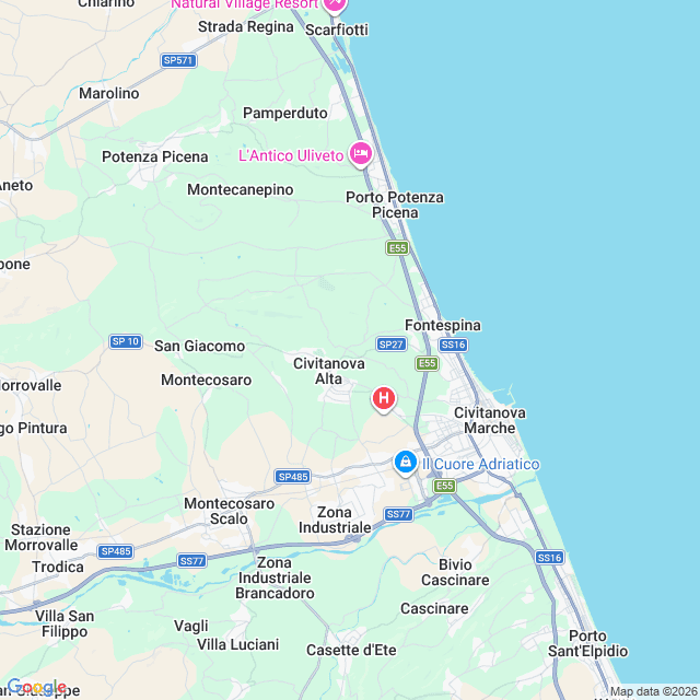 Approximate location