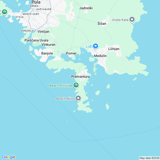 Approximate location