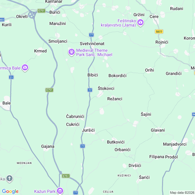 Approximate location
