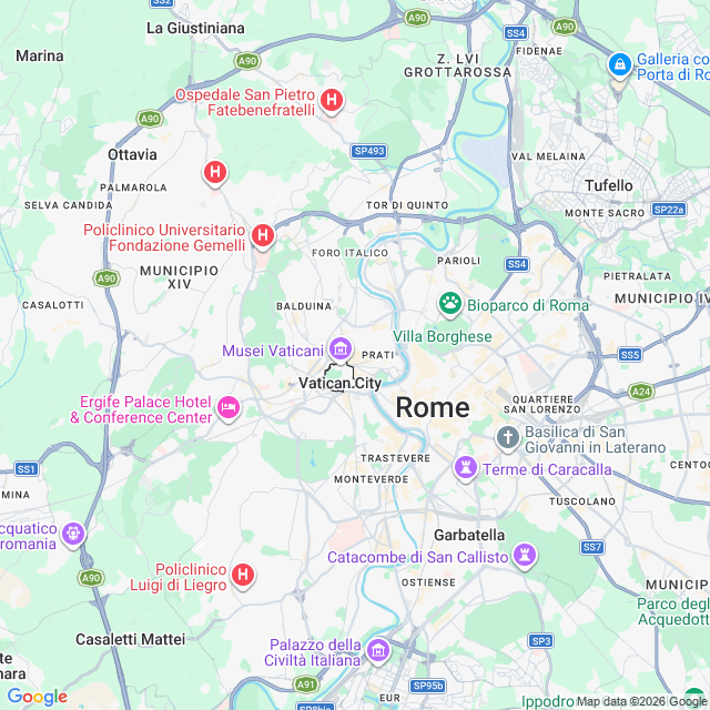 Approximate location