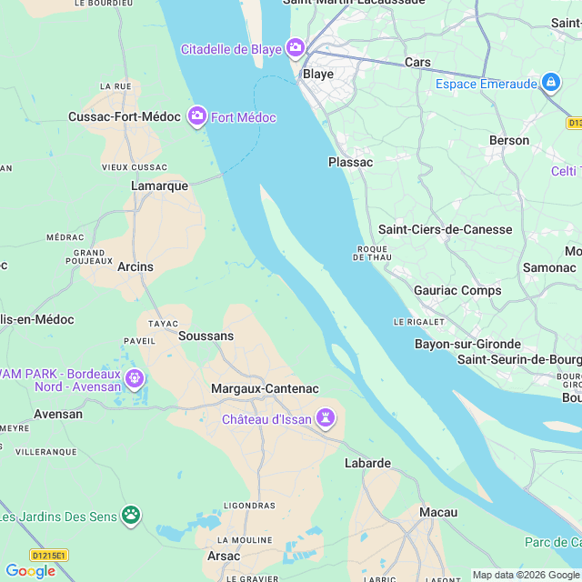 Approximate location