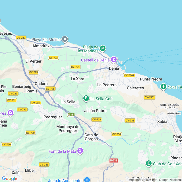Approximate location