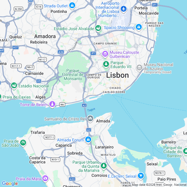 Approximate location