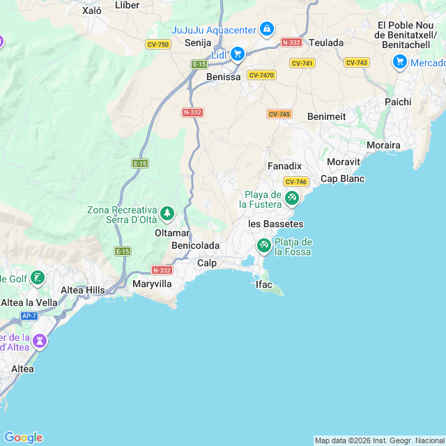 Approximate location
