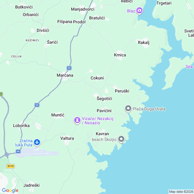 Approximate location
