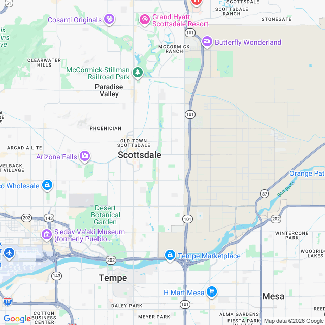 Approximate location