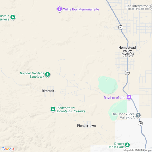 Approximate location