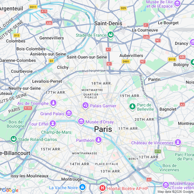 Approximate location