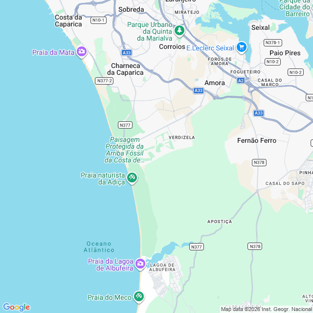 Approximate location
