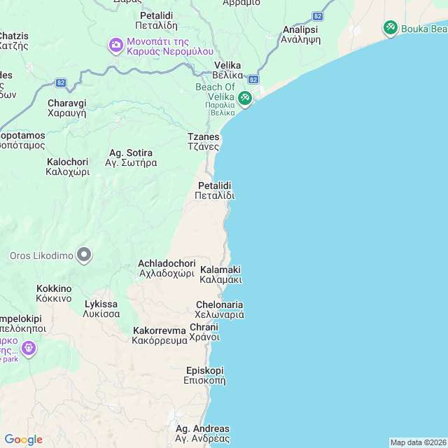 Approximate location