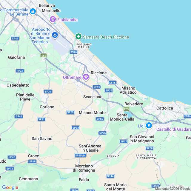 Approximate location
