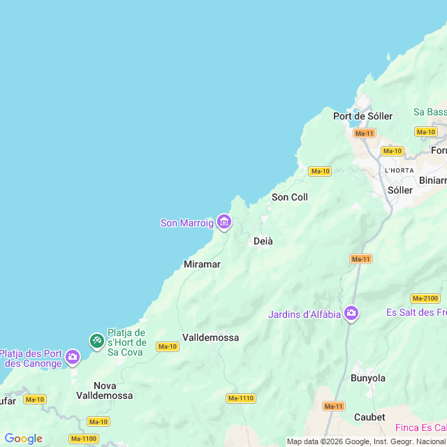 Approximate location