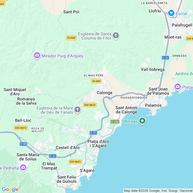 Approximate location