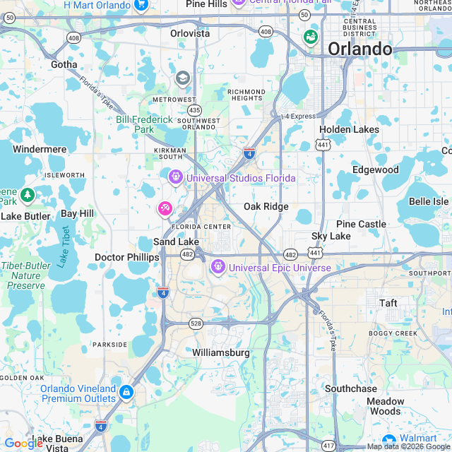 Approximate location