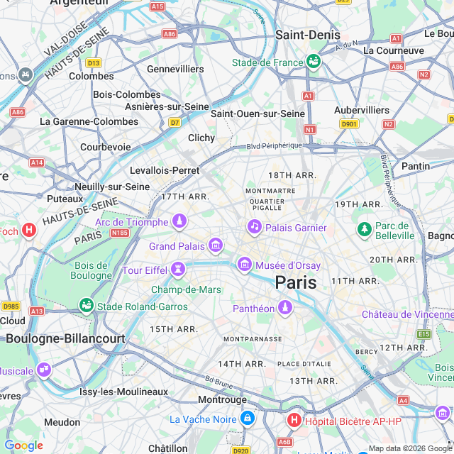 Approximate location