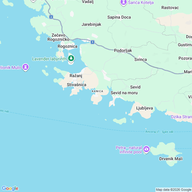 Approximate location