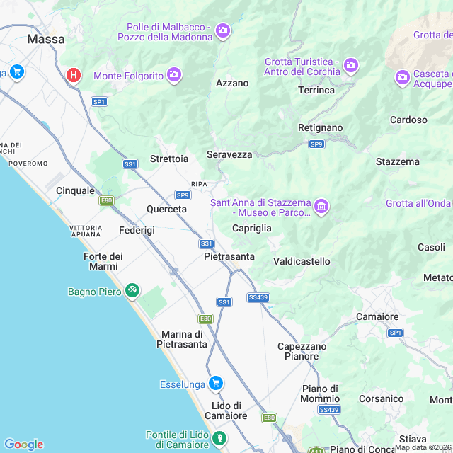 Approximate location