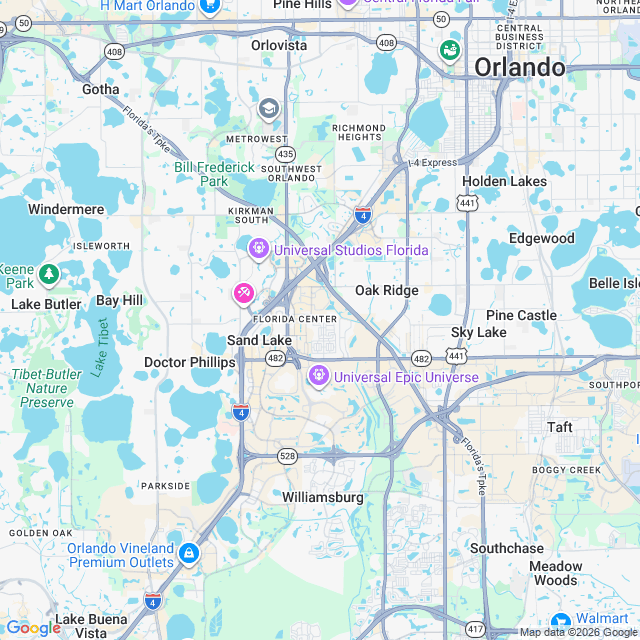 Approximate location