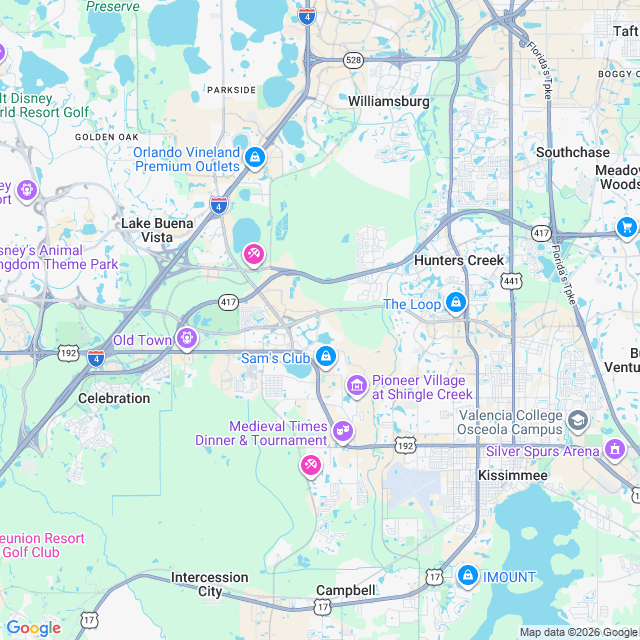Approximate location