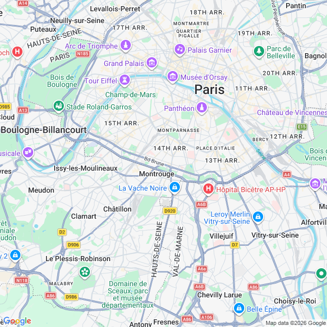 Approximate location