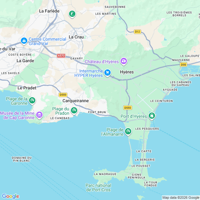 Approximate location