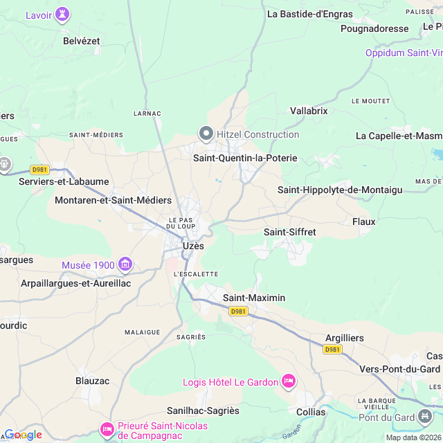 Approximate location