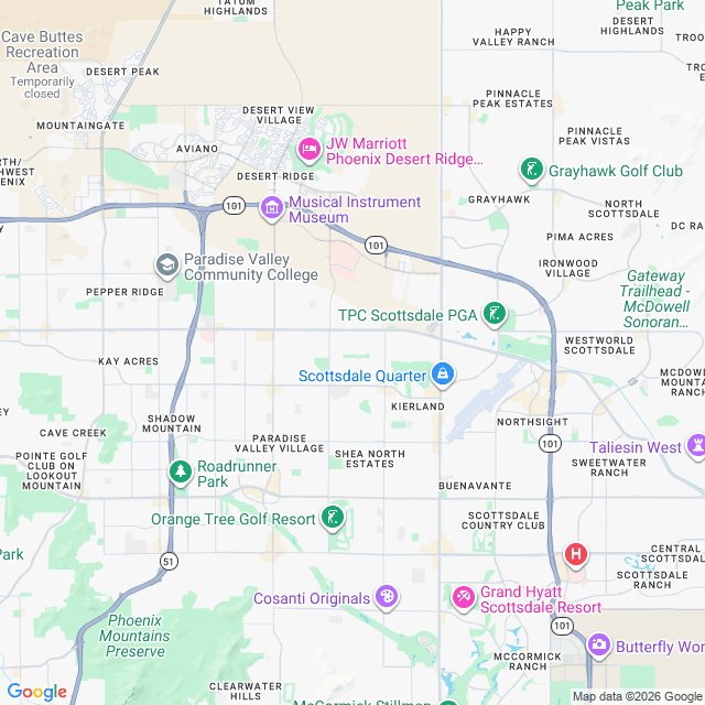Approximate location