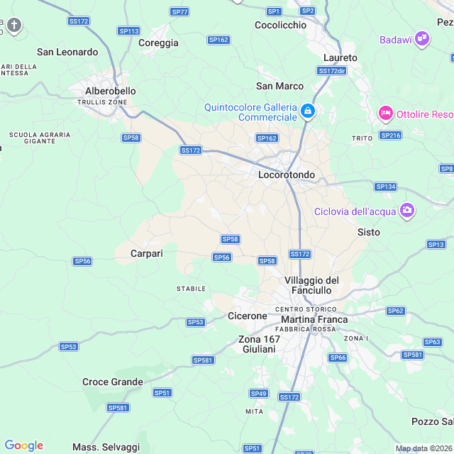 Approximate location