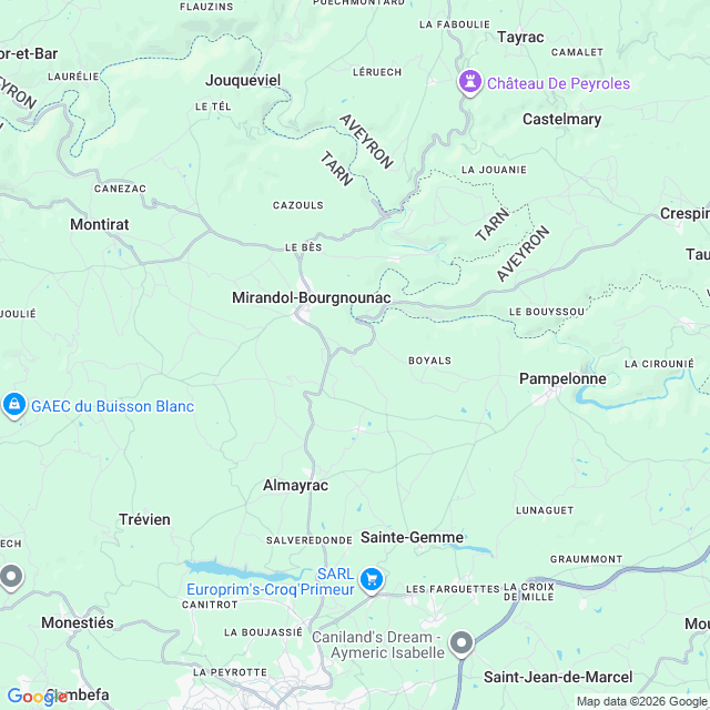 Approximate location