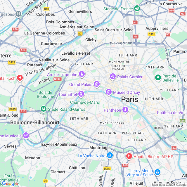 Approximate location
