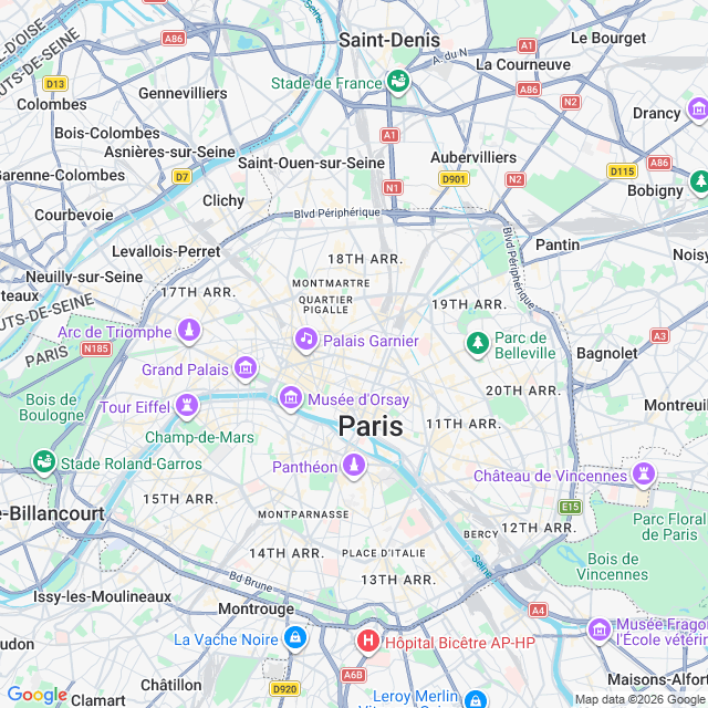Approximate location