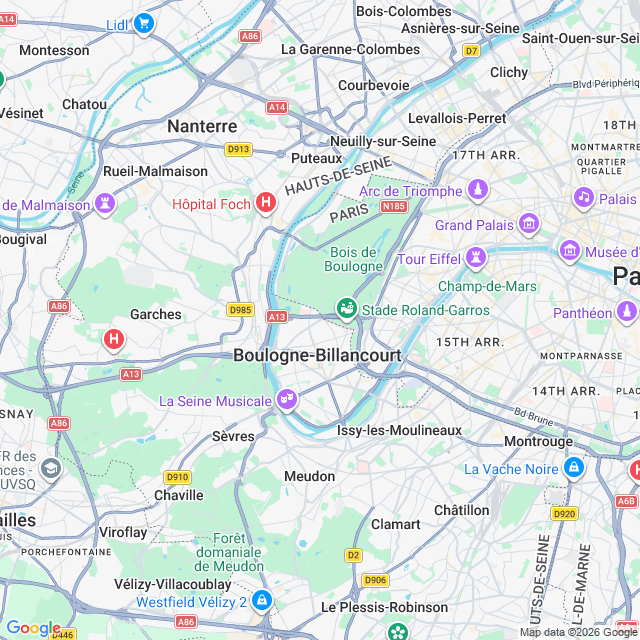 Approximate location