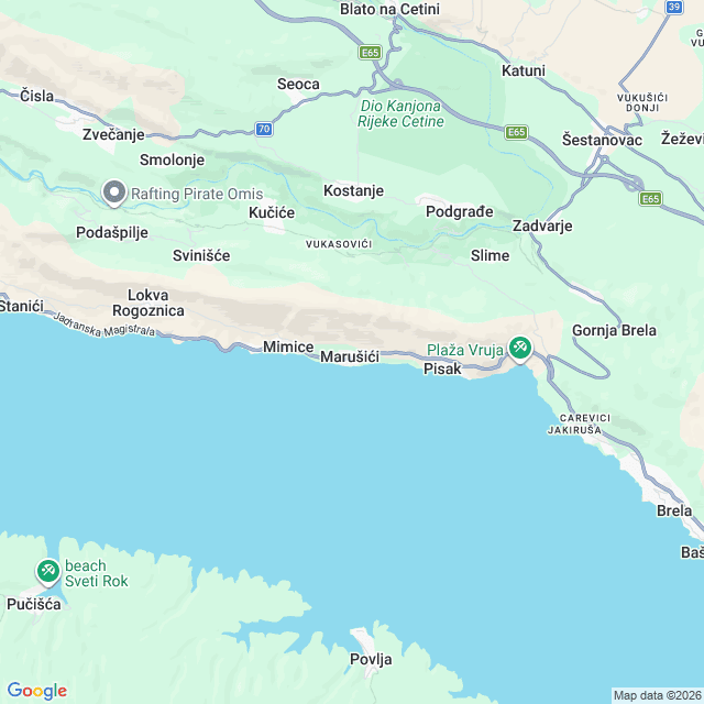 Approximate location