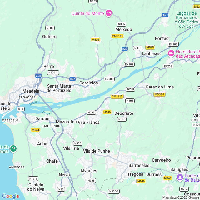 Approximate location