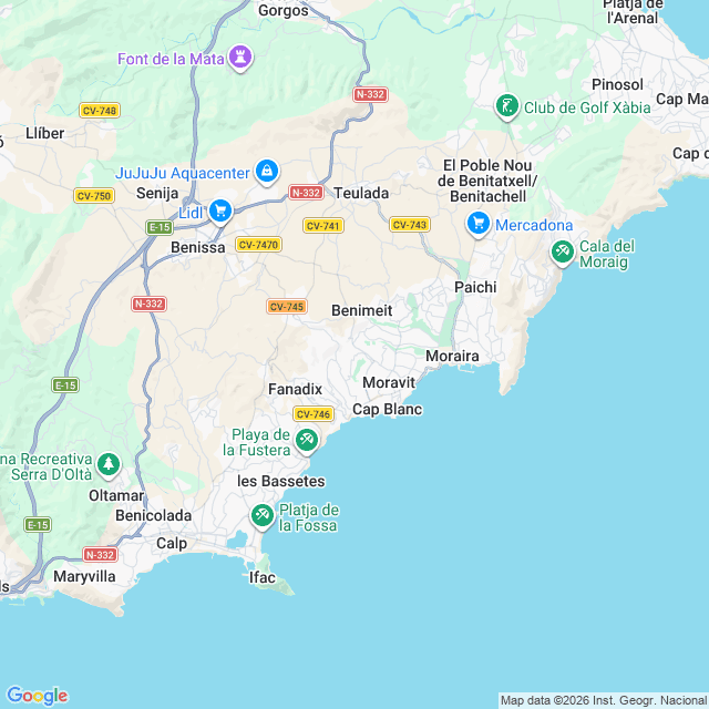 Approximate location
