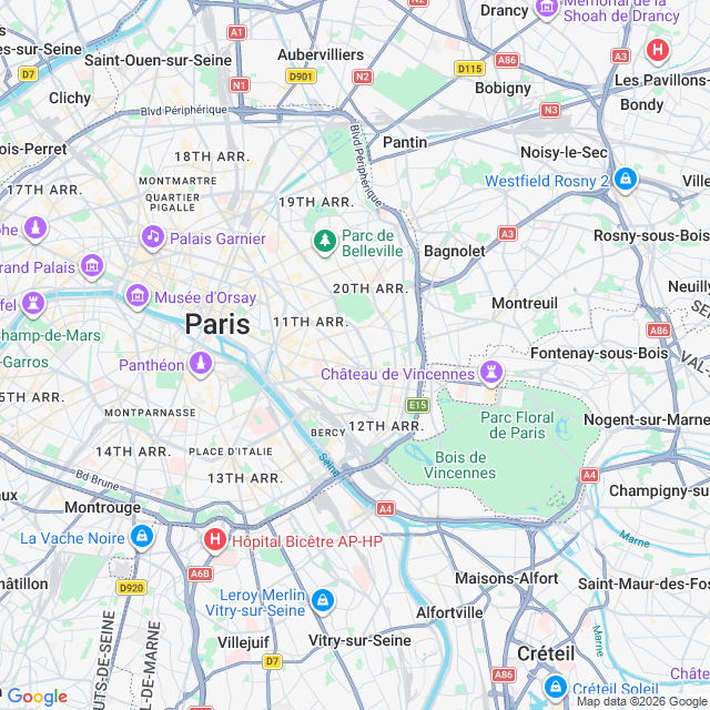 Approximate location